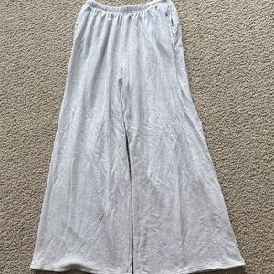 Pink Rose Light Gray Lounge Pants